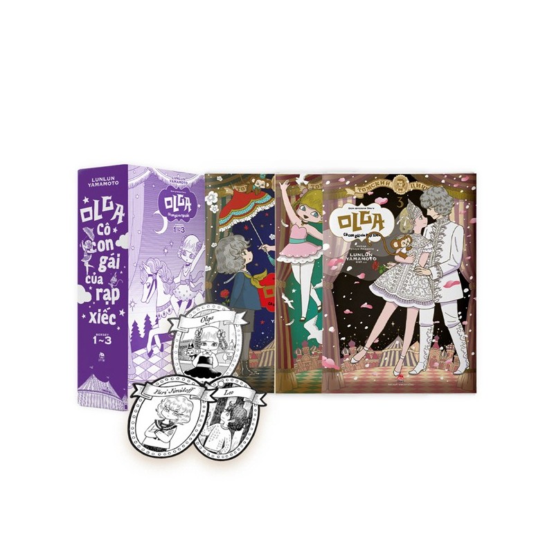 Boxset Olga - Cô Con Gái Của Rạp Xiếc (Bộ 3 Cuốn)