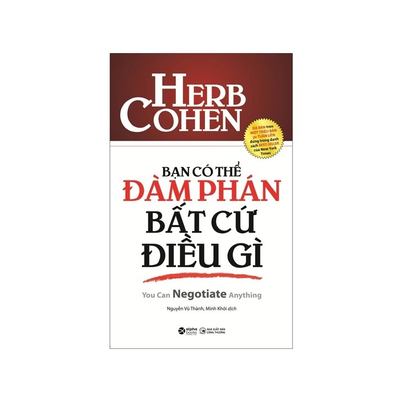 Bạn Có Thể Đàm Phán Bất Cứ Điều Gì