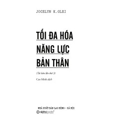 Tối Đa Hóa Năng Lực Bản Thân