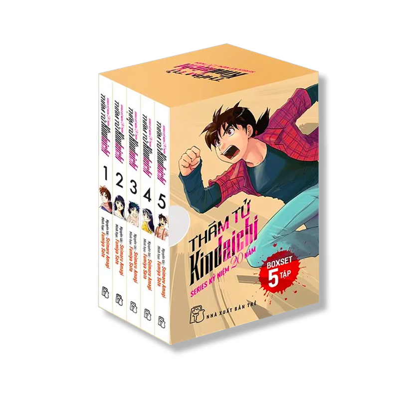 Thám Tử Kindaichi Boxset (trọn bộ 5 tập)