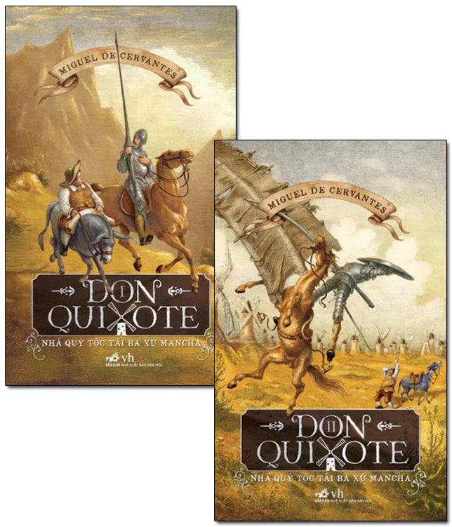 Don Quixote Nhà Quý Tộc Tài Ba Xứ Mancha ( Trọn bộ 2 tập)
