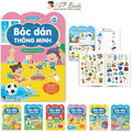 Bóc Dán Thông Minh - Chủ Đề Đồ Dùng & Đồ Chơi Của Bé - Song Ngữ Anh Việt Cho Trẻ Em Từ 2 Tuổi