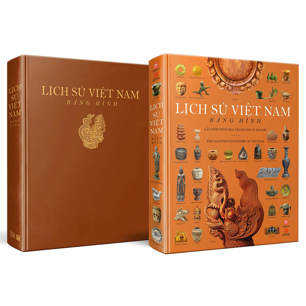 Lịch Sử Việt Nam Bằng Hình - Bìa Cứng - Tặng Kèm 1 Bookmark + 4 Postcard