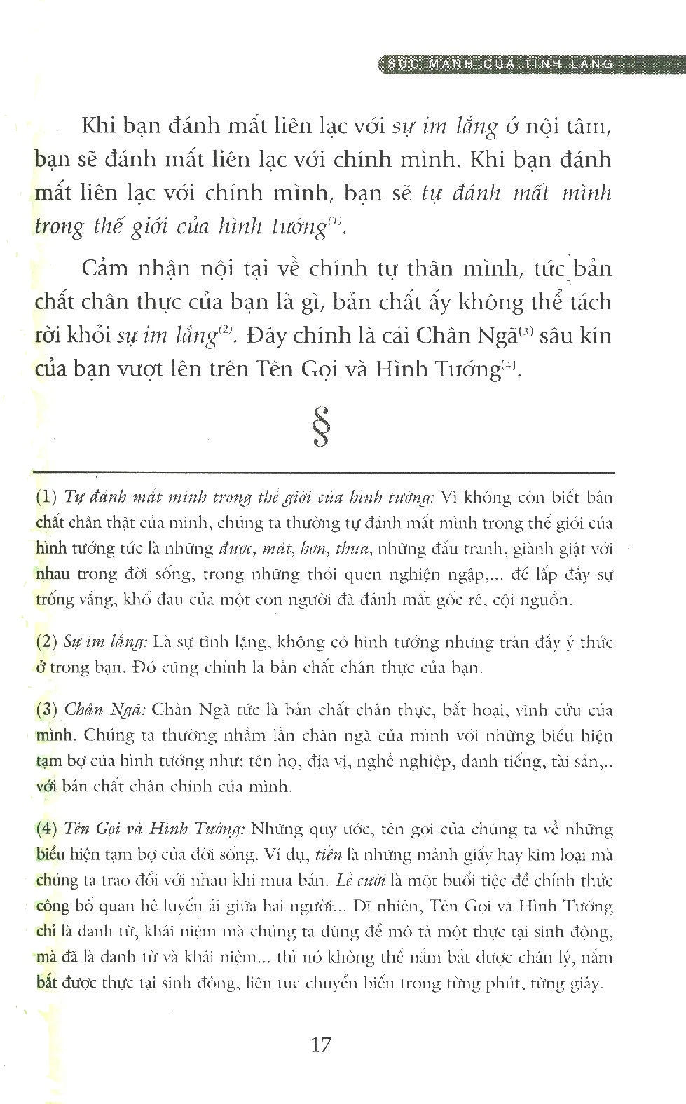 Sức Mạnh Của Tĩnh Lặng