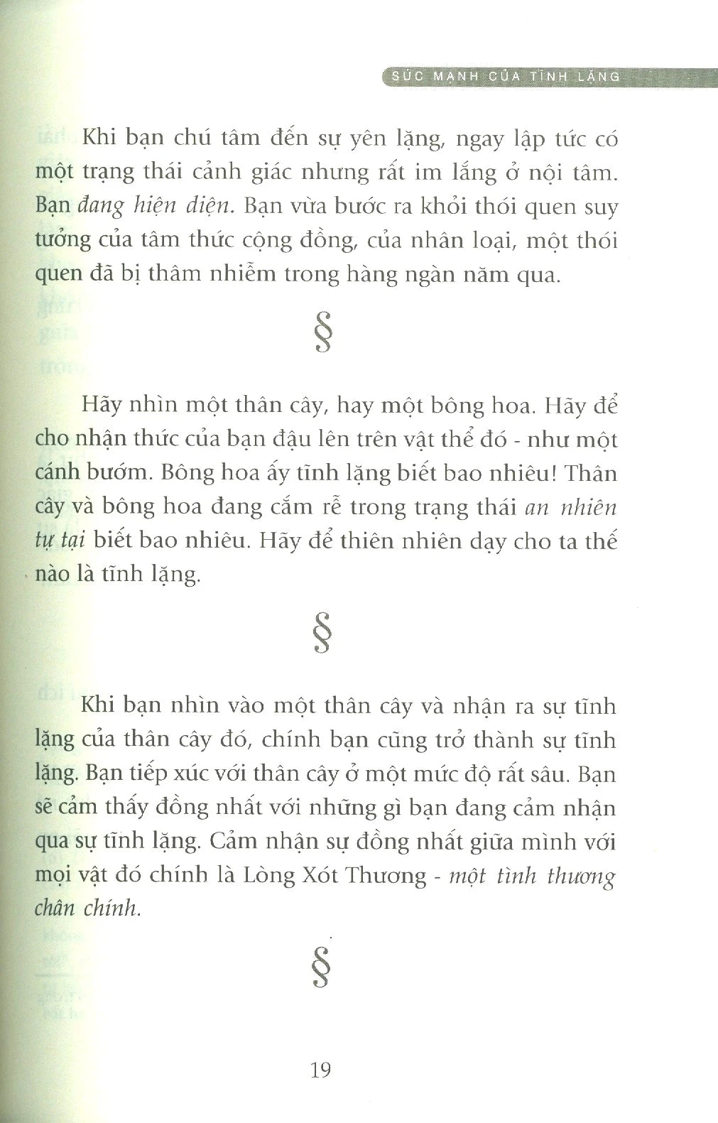 Sức Mạnh Của Tĩnh Lặng