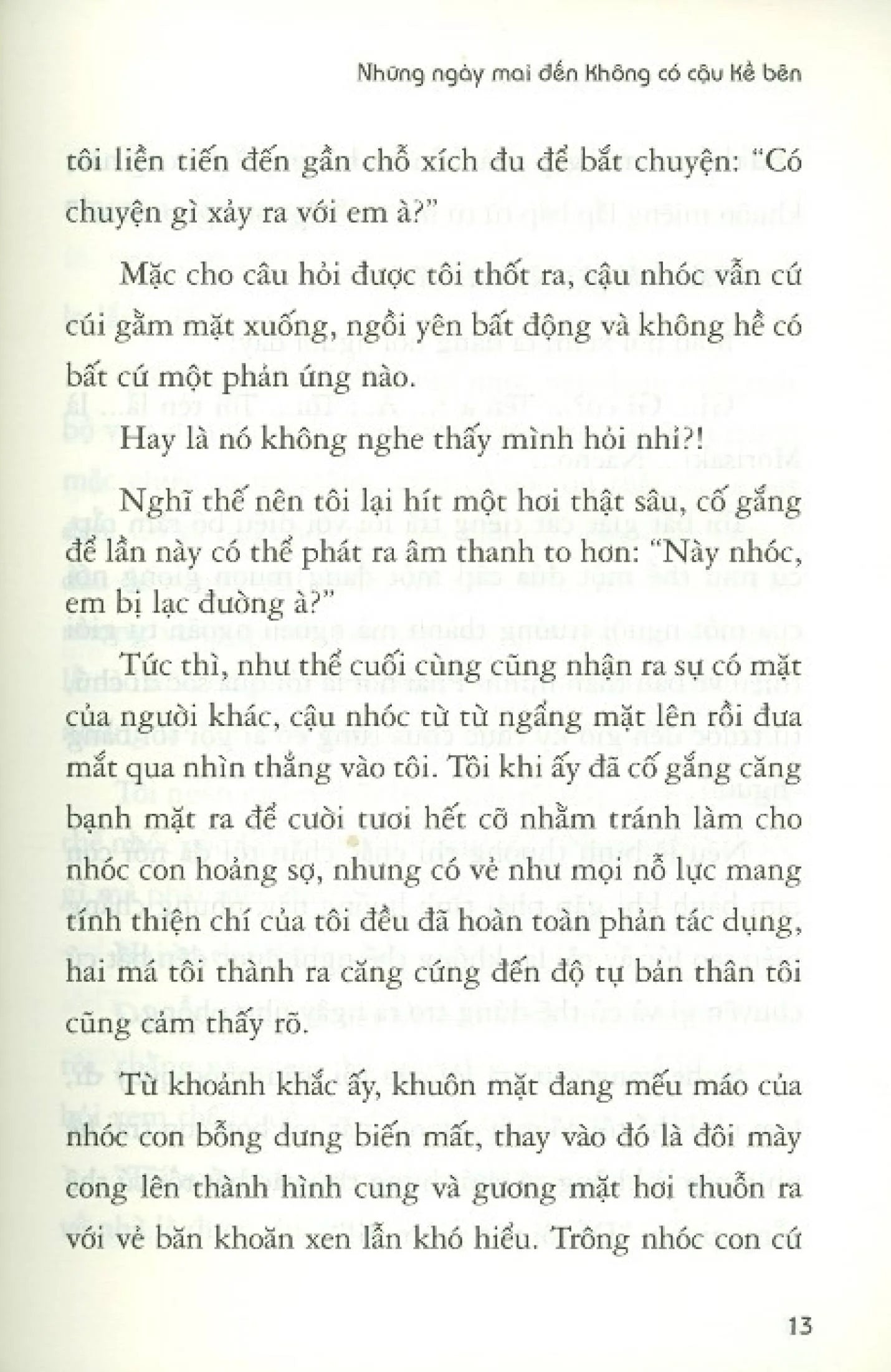 Những Ngày Mai Đến Không Có Cậu Kề Bên