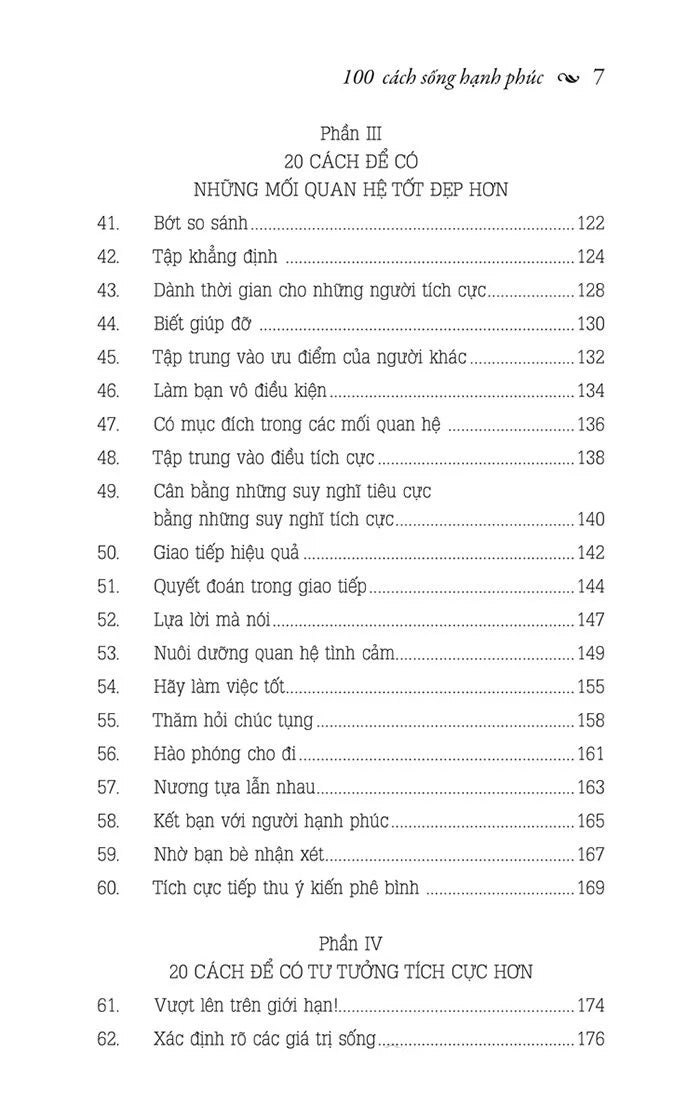100 Cách Sống Hạnh Phúc
