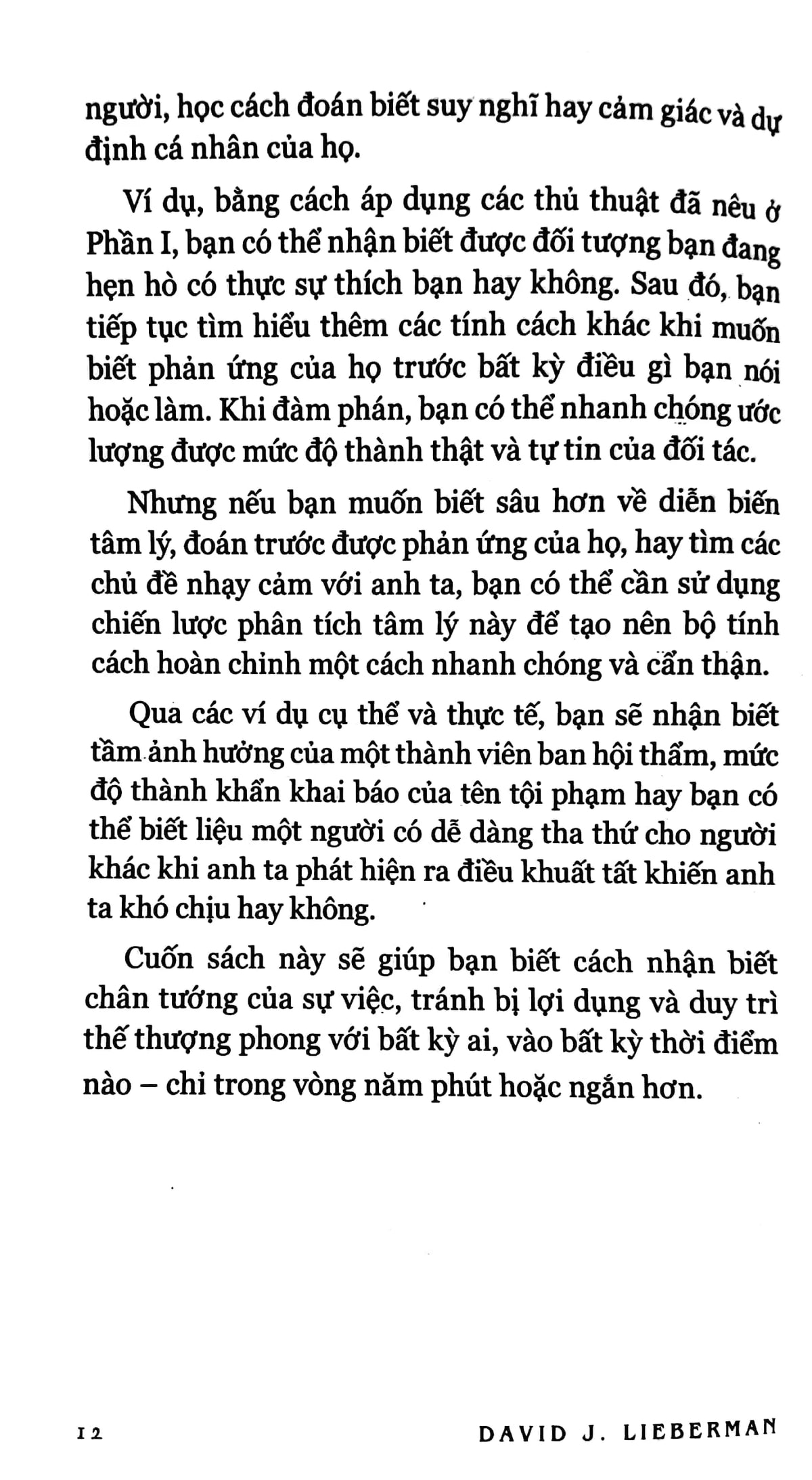 Đọc Vị Bất Kỳ Ai