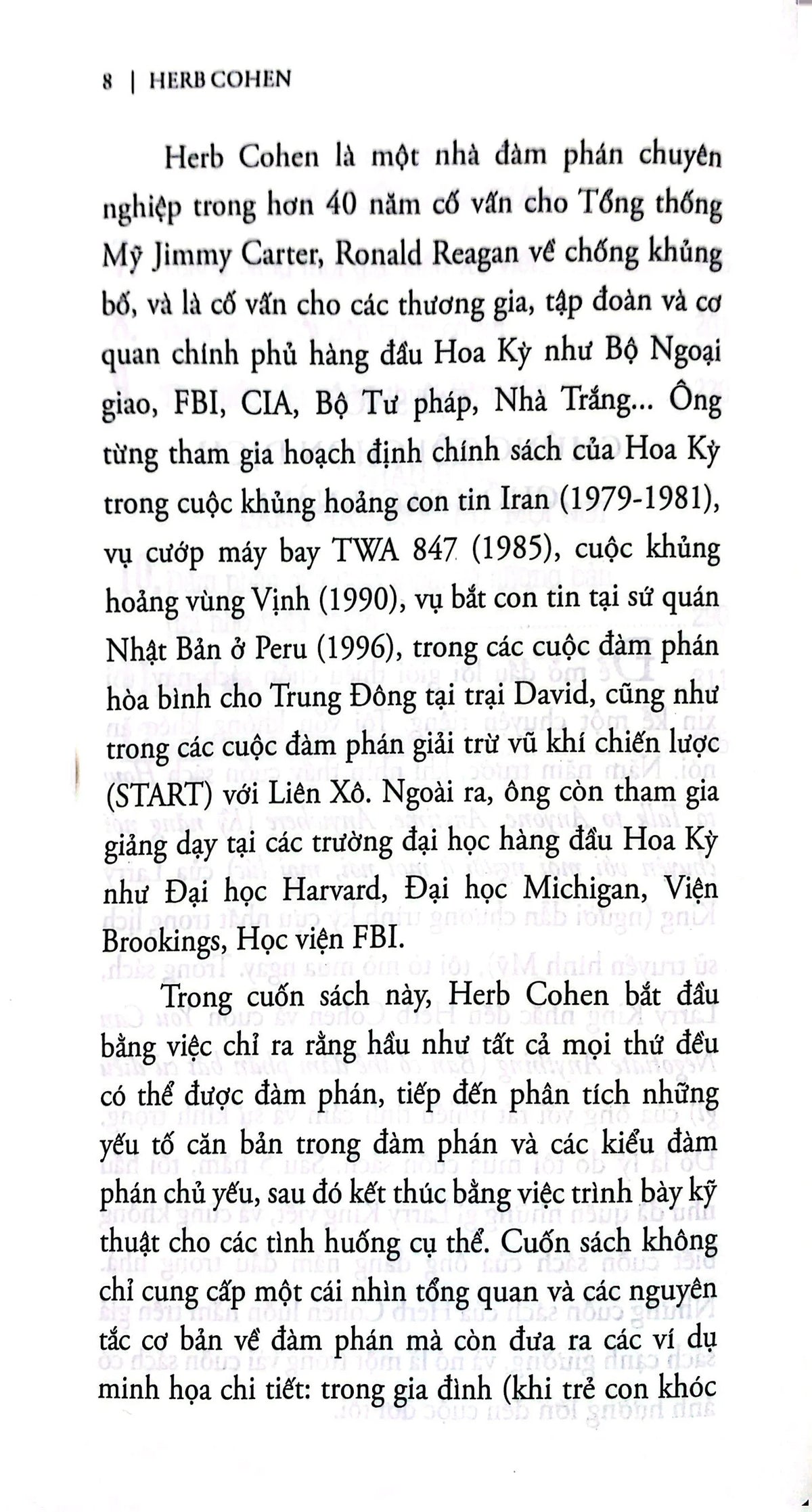 Bạn Có Thể Đàm Phán Bất Cứ Điều Gì