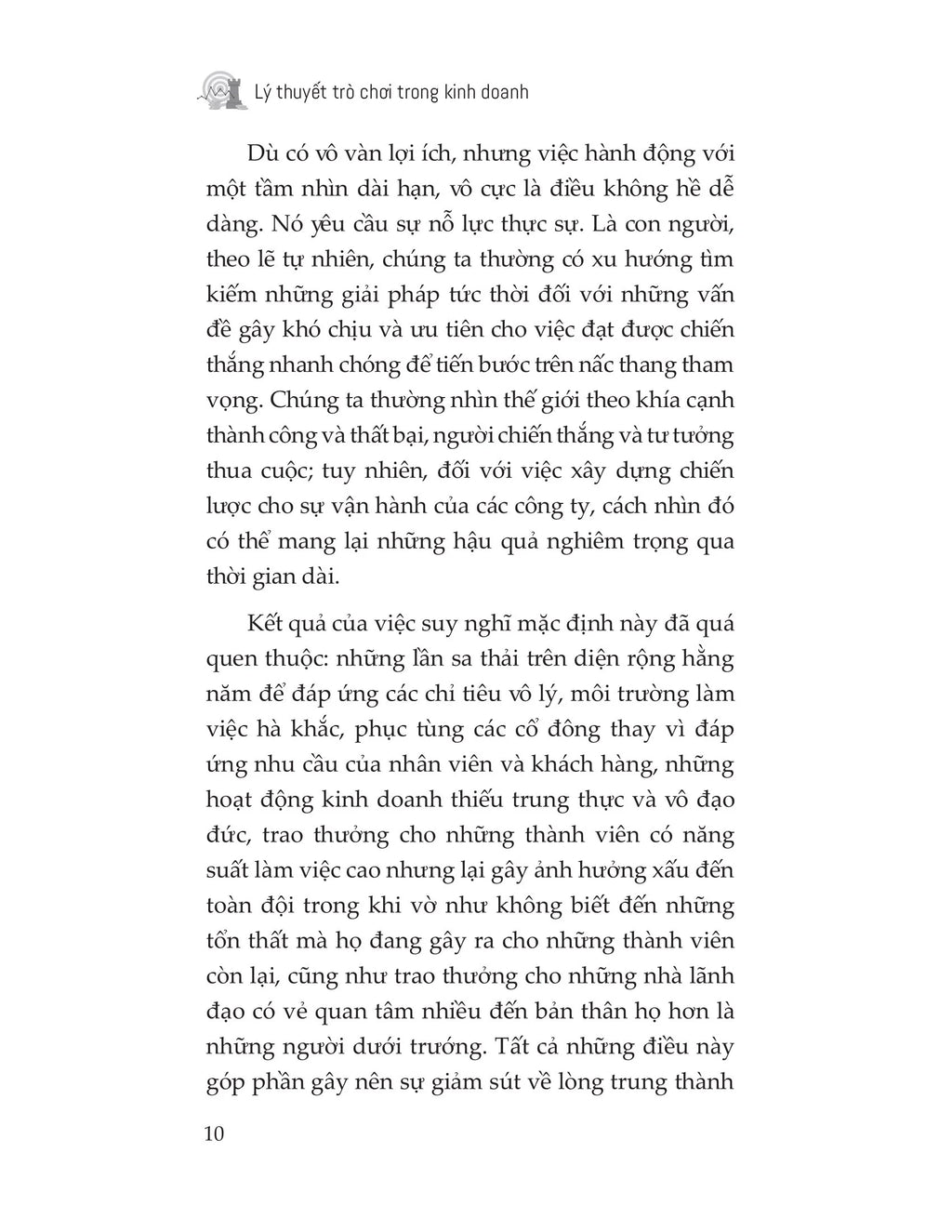 Lý Thuyết Trò Chơi Trong Kinh Doanh
