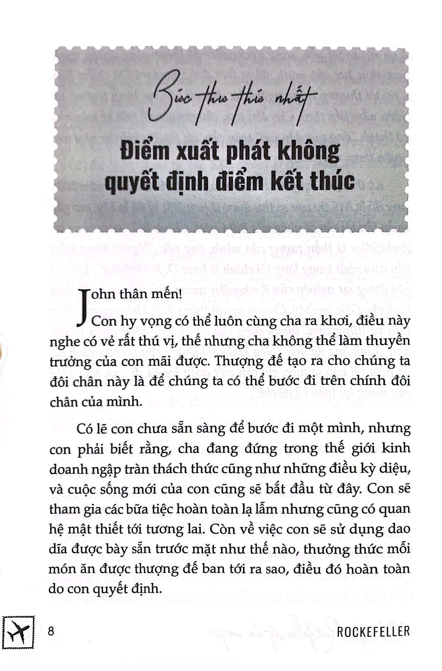 38 Bức Thư Rockefeller Gửi Cho Con Trai