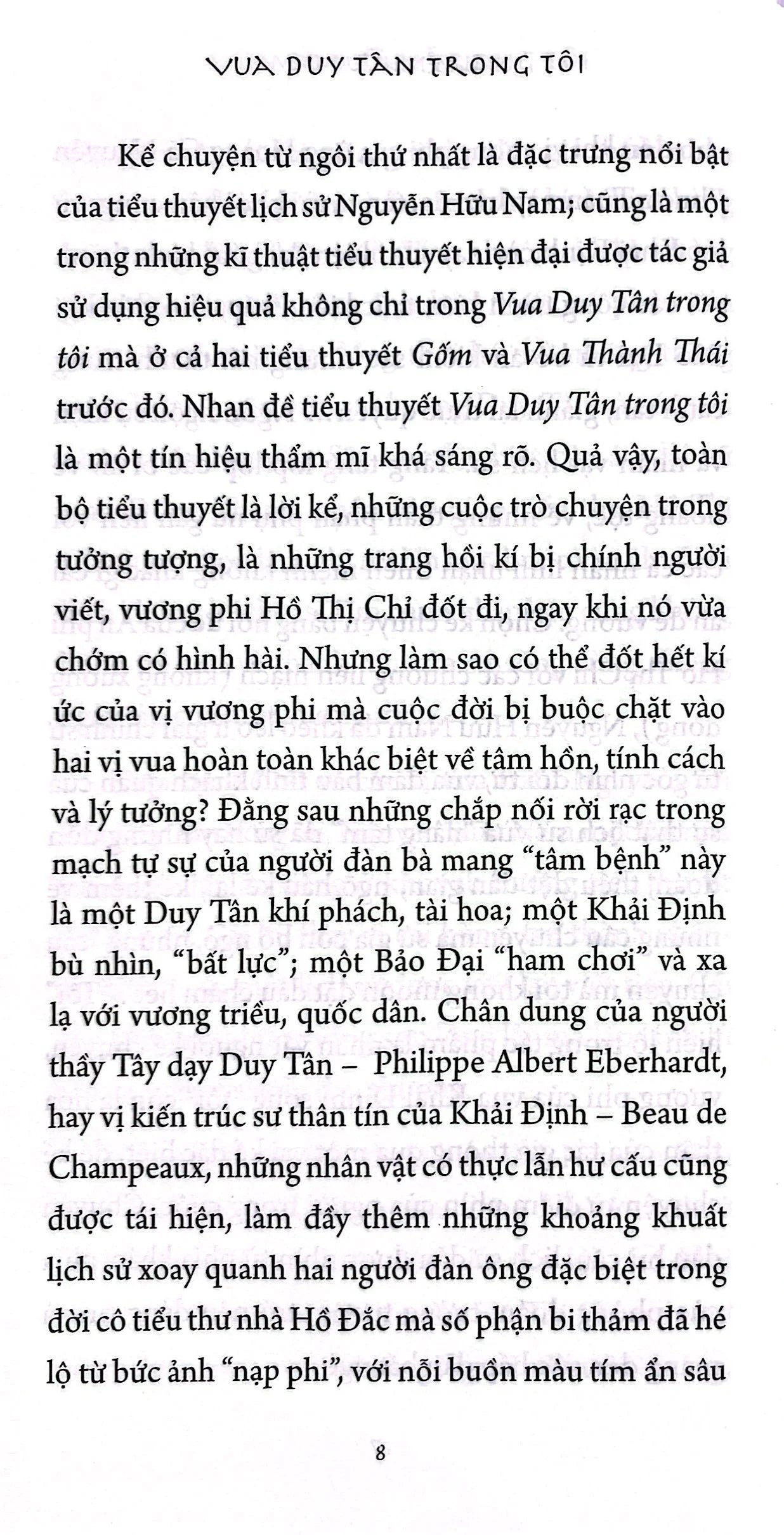 Vua Duy Tân Trong Tôi