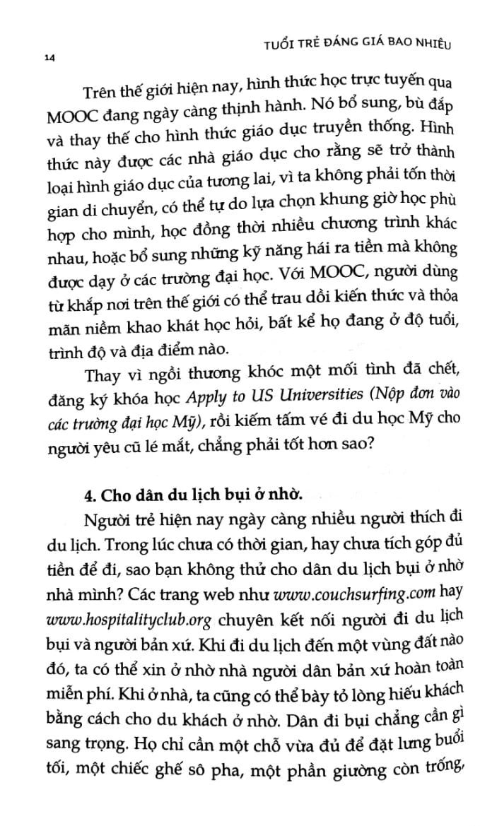 Tuổi Trẻ Đáng Giá Bao Nhiêu