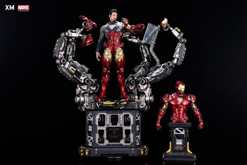 XM Studios Marvel Iron Man Suit Up Ver. B 1/4 Scale Statue
