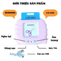 Máy đọc thẻ song ngữ Anh Việt, Máy đọc thẻ tiếng Anh loại 224 từ vựng 112 thẻ