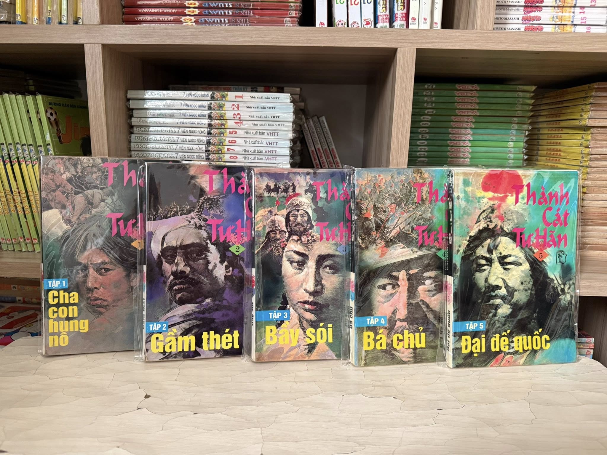 Thành Cát Tư Hãn (Trọn bộ 5 tập)
