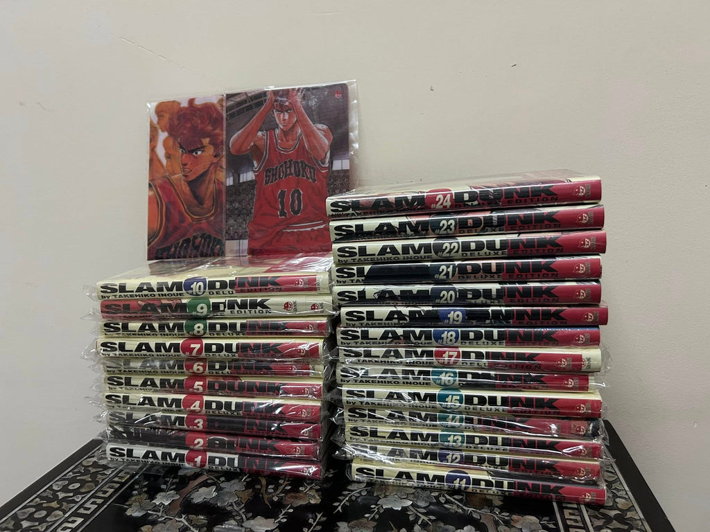 Slam Dunk (Trọn bộ 24 tập) - Bản Deluxe, Full 2 bìa