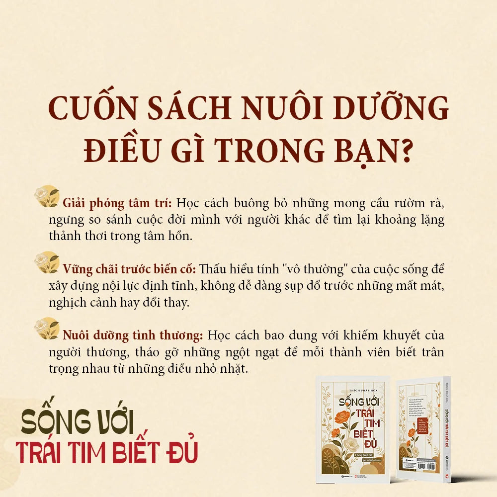 Sống Với Trái Tim Biết Đủ - Lòng Biết Đủ, An Nhiều Hơn