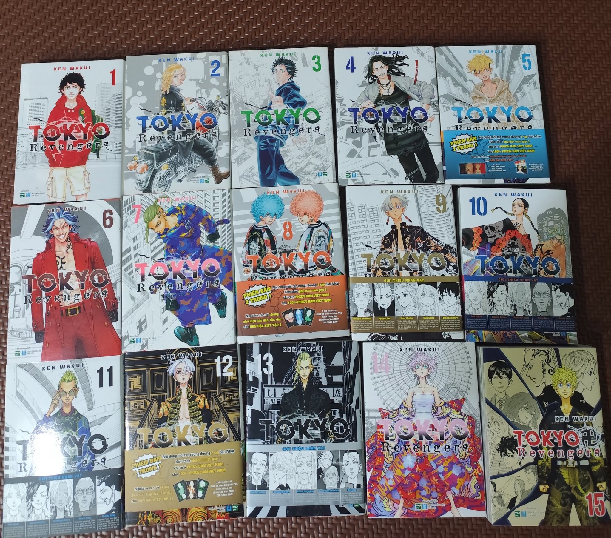 Tokyo Revengers (Trọn bộ 15 tập + 4 tập ngoại truyện)