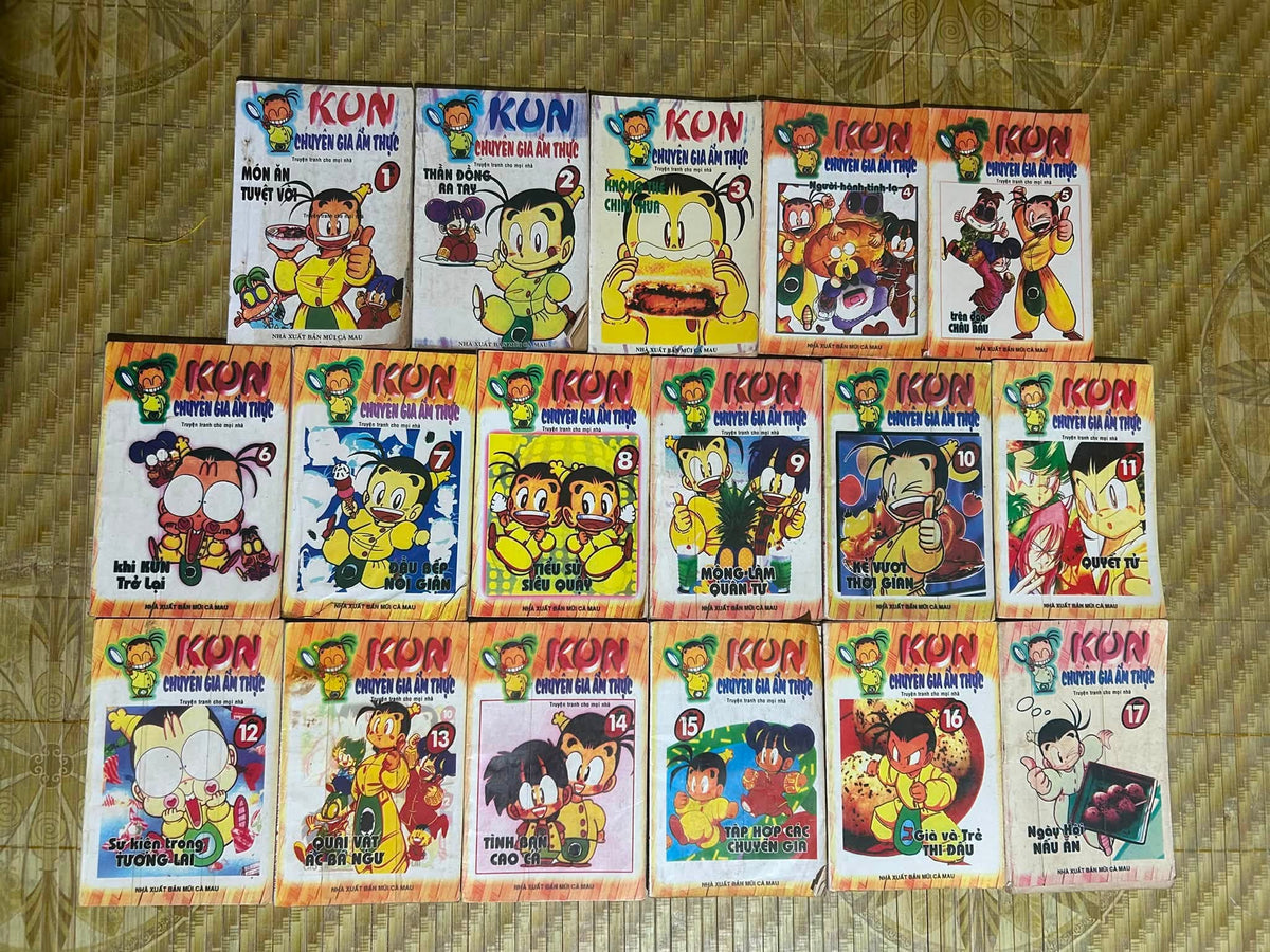 Kun Chuyên Gia Ẩm Thực (Trọn bộ 17 tập)