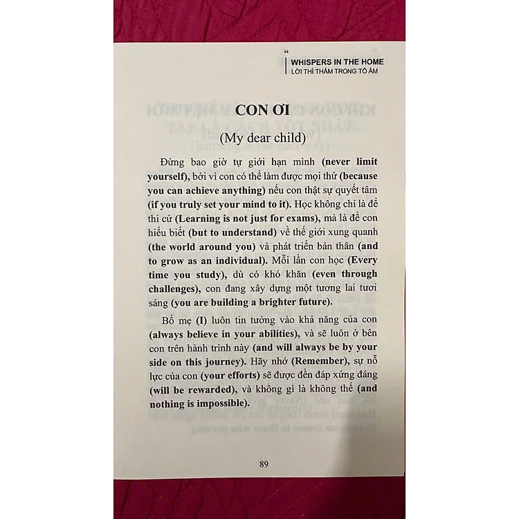 [COMMBO] Lời Thì Thầm Trong Tổ Ấm + Lời Thì Thầm Với Cha + Lời Thì Thầm Với Mẹ