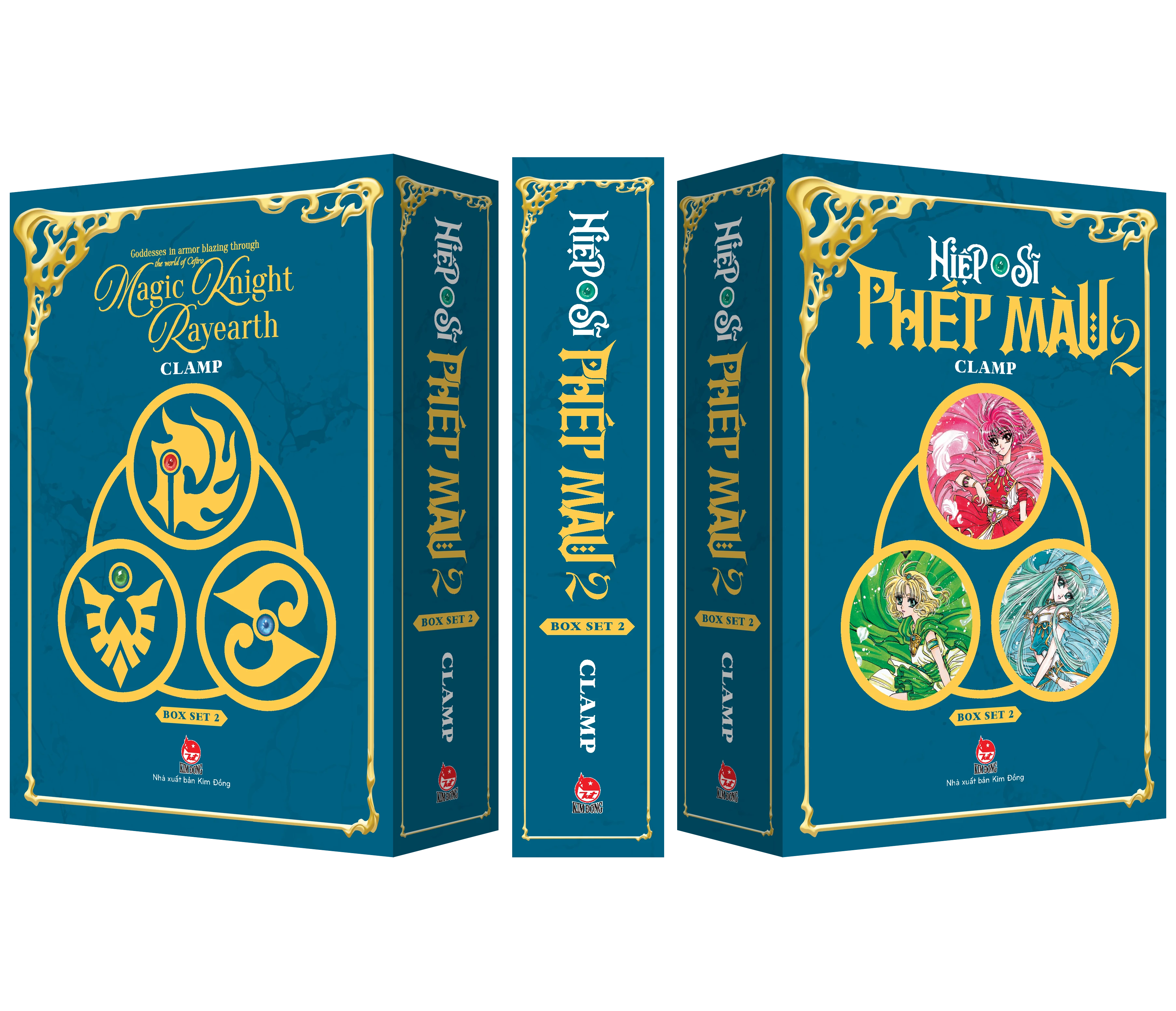 Hiệp sĩ Phép Màu Clamp boxset  (3 tập)