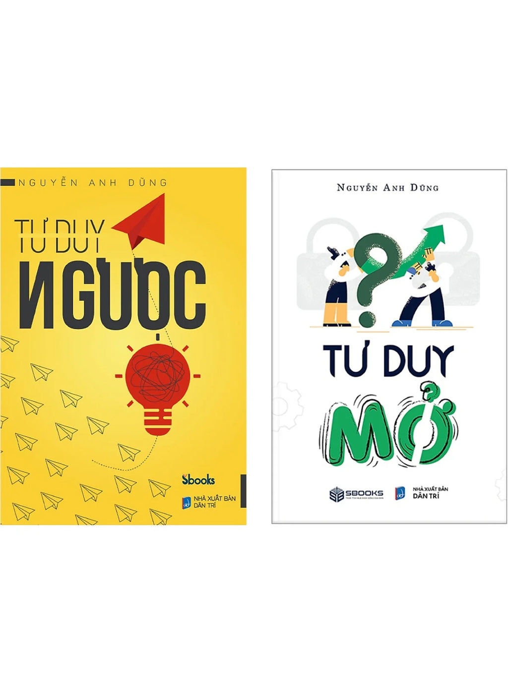 [Combo 2 cuốn] Tư Duy Ngược + Tư Duy Mở