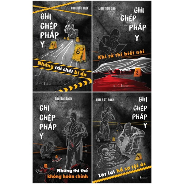 Ghi Chép Pháp Y (Trọn bộ 4 tập)