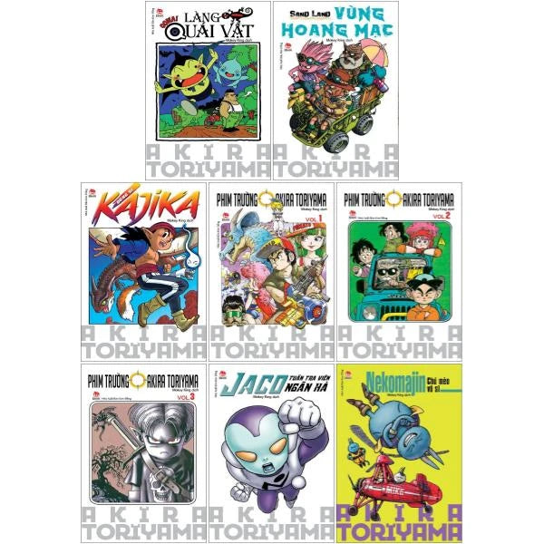 Tuyển Tập Akira Toriyama (Bộ 9 Cuốn)