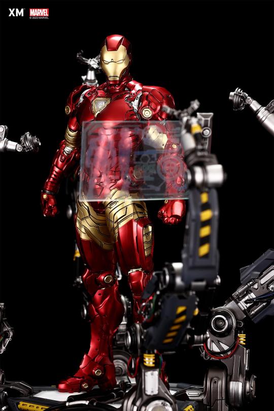 XM Studios Marvel Iron Man Suit Up Ver. B 1/4 Scale Statue