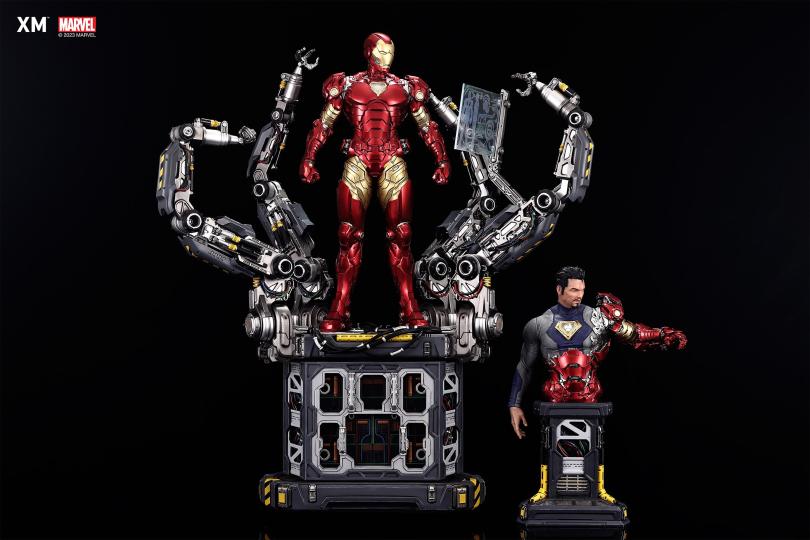 XM Studios Marvel Iron Man Suit Up Ver. B 1/4 Scale Statue