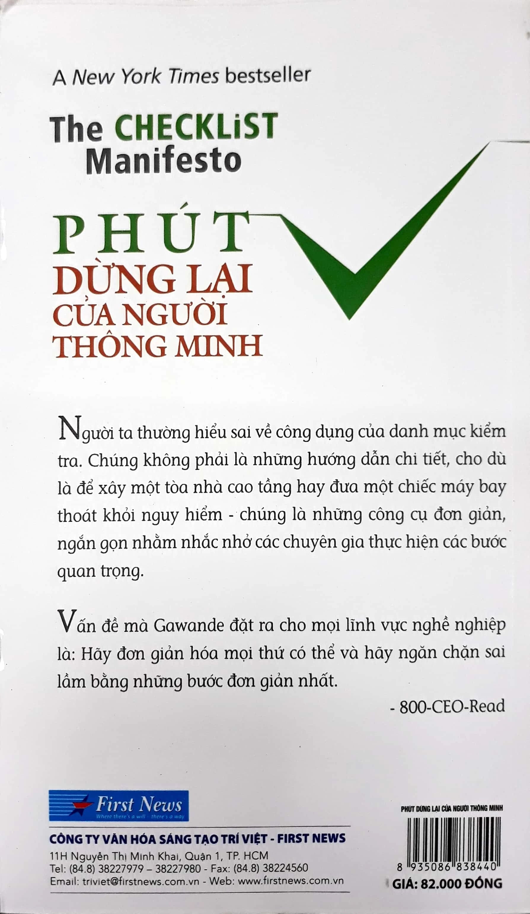 Phút Dừng Lại Của Người Thông Minh