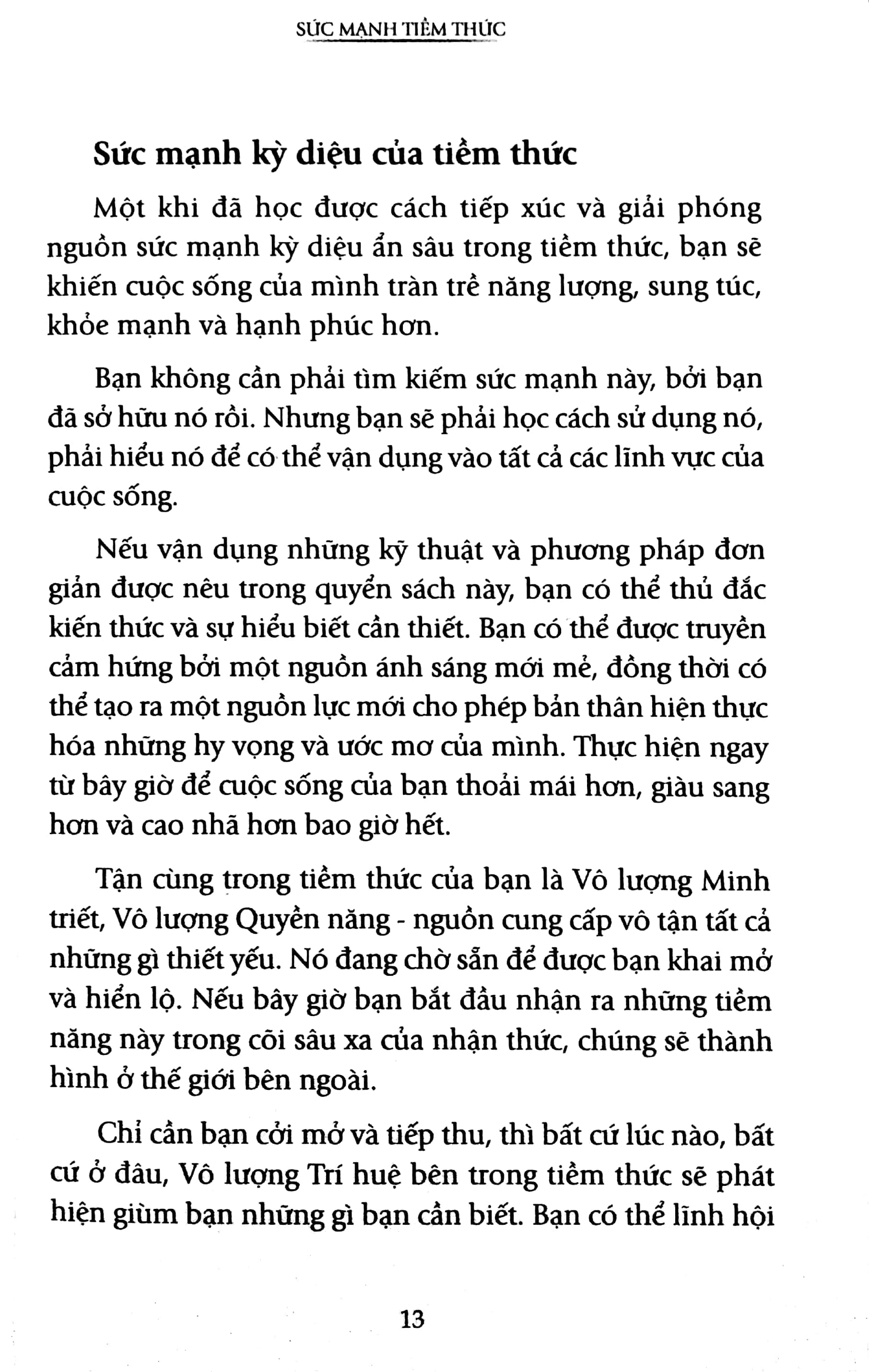 Sức Mạnh Tiềm Thức