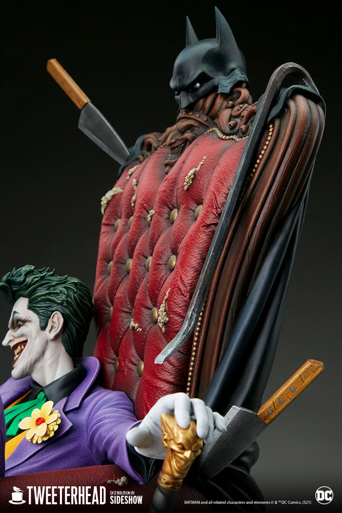 Sideshow The Joker On Throne (Deluxe) Maquette 1/4 scale