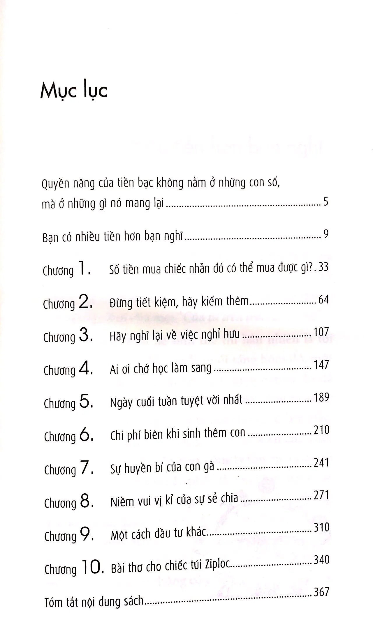 Tiền Không Bao Giờ Là Đủ