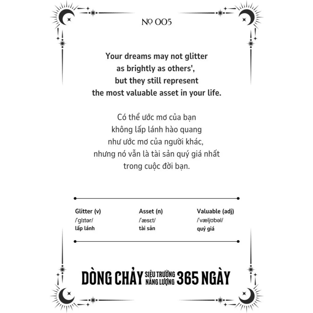 [Combo] 365 Ngày Dòng Chảy Siêu Trường Năng Lượng