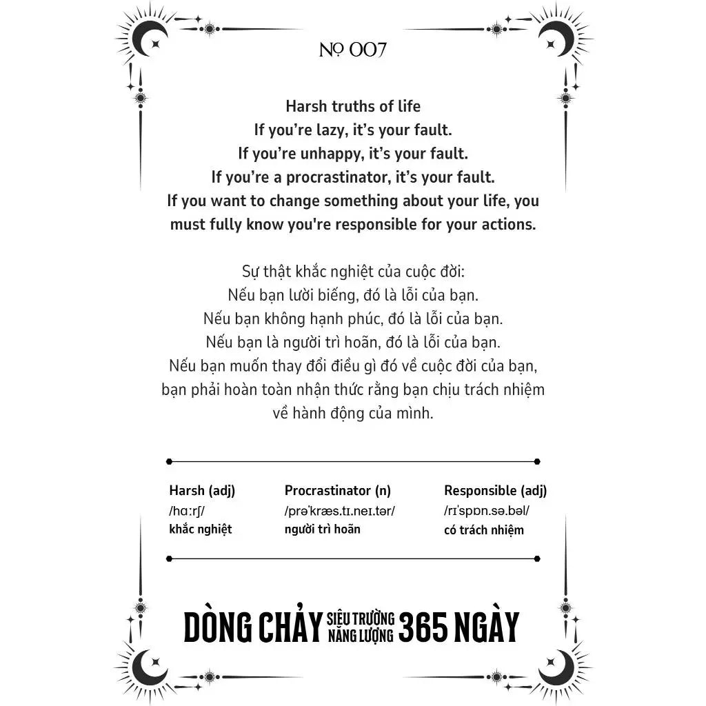 [Combo] 365 Ngày Dòng Chảy Siêu Trường Năng Lượng