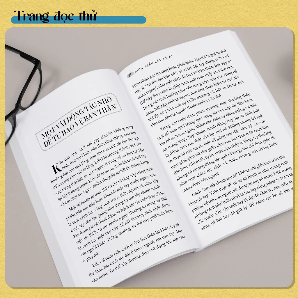 Nhìn Thấu Bất Kỳ Ai - Nghệ Thuật Đọc Vị Người Khác Chỉ Bằng Một Ánh Nhìn